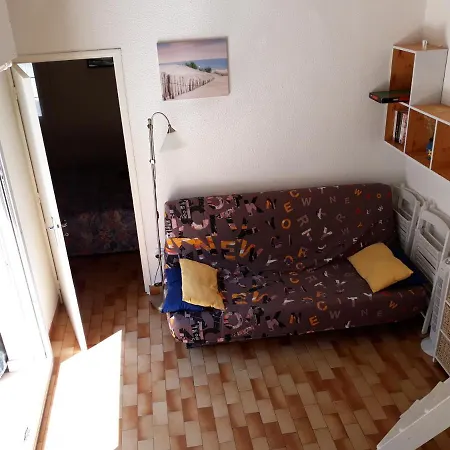 Charmant 2 Chambres Pour 6 Personnes Avec Piscine, Proche Plage Et Commerces - Cap D'agde - Ref: Eur 137h דירה אגדה