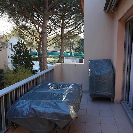 Charmant 2 Chambres Pour 6 Personnes Avec Piscine, Proche Plage Et Commerces - Cap D'agde - Ref: Eur 137h דירה